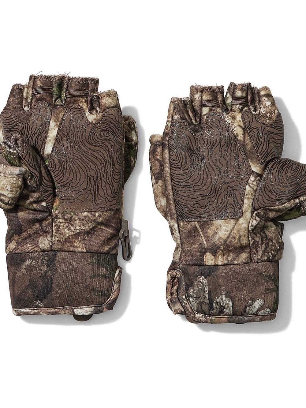Kids Magellan Outdoor heavy weight Camouflage Fingerless Hunting Gloves